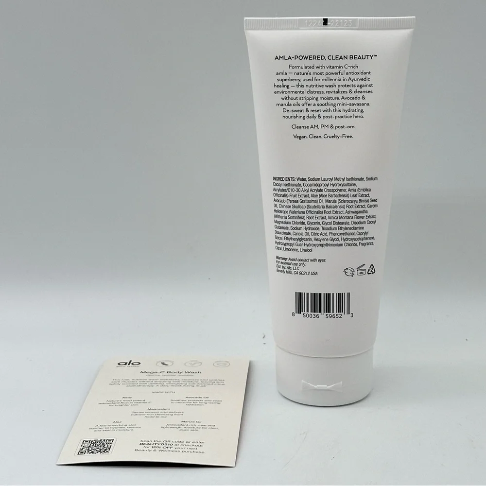 alo Glow System Mega-C Body Wash - 6.7 fl oz (200ml)